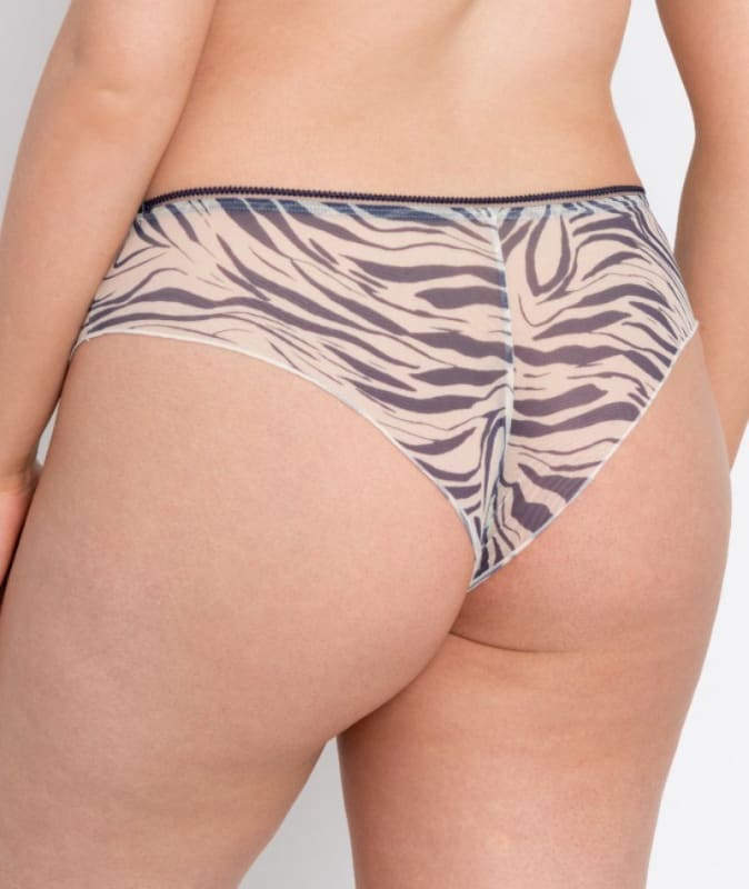 Curvy Kate Lifestyle Short - Zebra Print Knickers