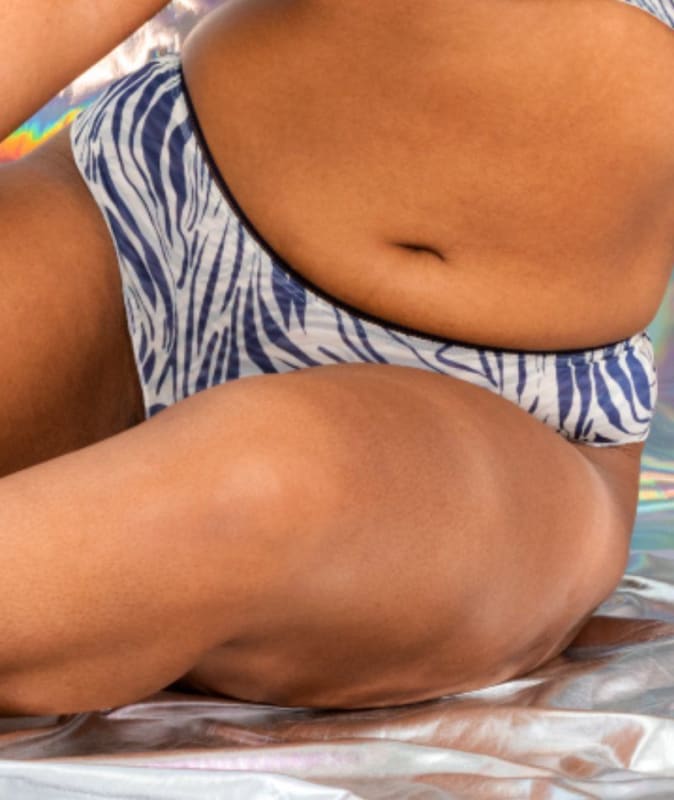 Curvy Kate Lifestyle Short - Zebra Print Knickers