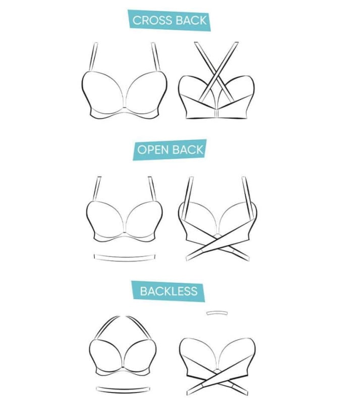 Curvy Kate SuperPlunge Multiway Plunge Bra - Black Bras