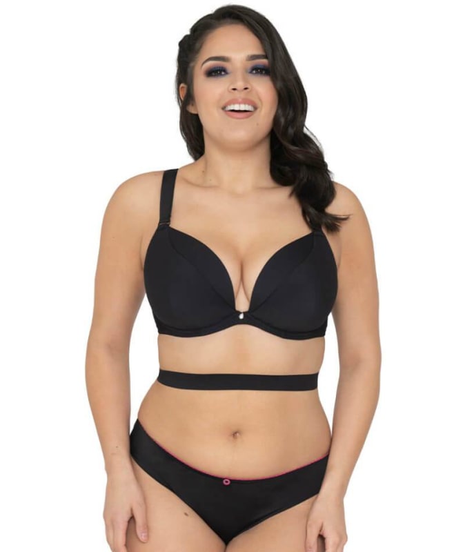 Curvy Kate SuperPlunge Multiway Plunge Bra - Black Bras 