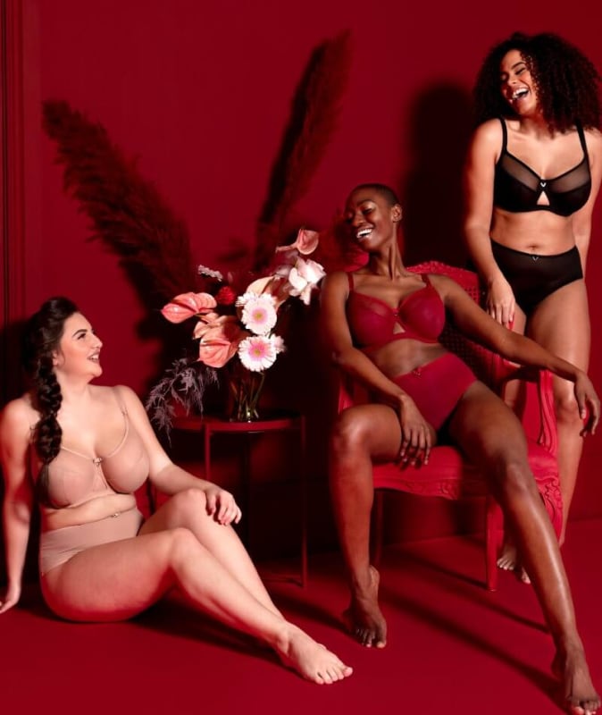 Curvy Kate Victory Short - Claret Knickers 