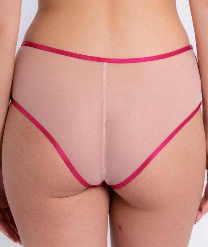 Curvy Kate Victory Wild Short - Hot Pink/ Blush Knickers