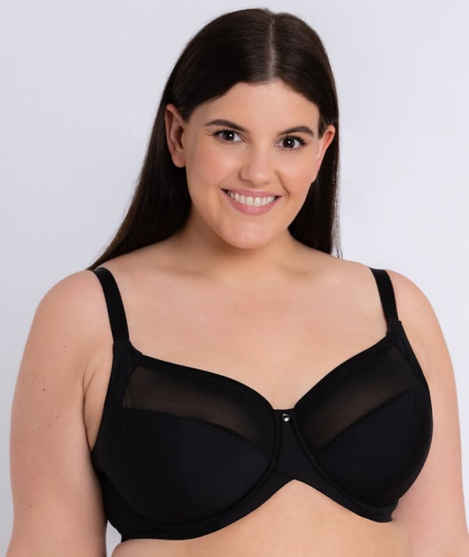 Curvy Kate Wonderfully Full Cup Bra - Black Bras 