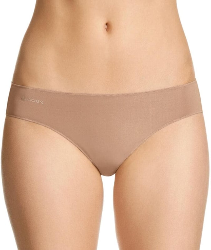 Jockey No Panty Line Promise Tactel Bikini - Flesh Knickers 8
