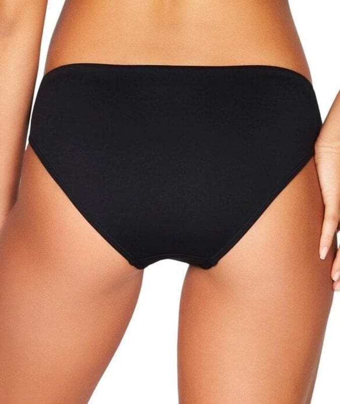 Sea Level Essentials Hipster Bikini Brief - Black Swim