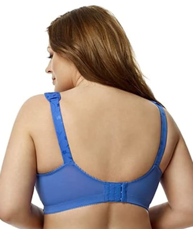 Elila Jacquard Non-Underwired Bra - Cobalt Bras