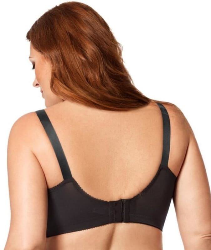 Elila Cotton Cup Wire Free Nursing Bra - Black Bras 