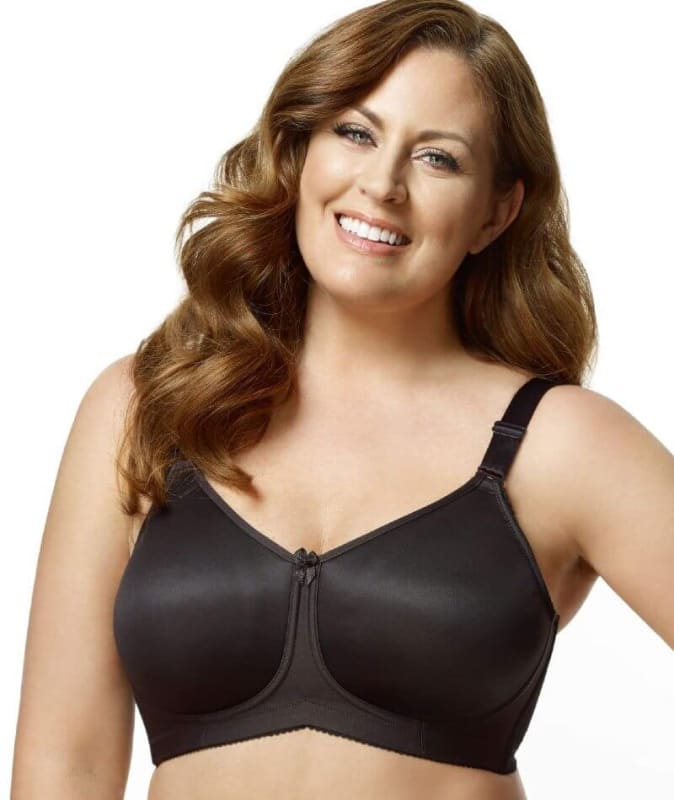 Elila Molded Spacer Non-Underwired Bra - Black Bras 14D Black