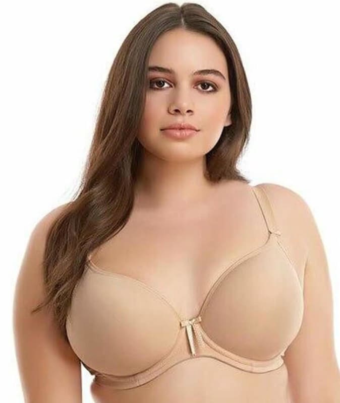 Elomi Bijou Underwire Banded Moulded Bra - Sand Bras 12F Sand
