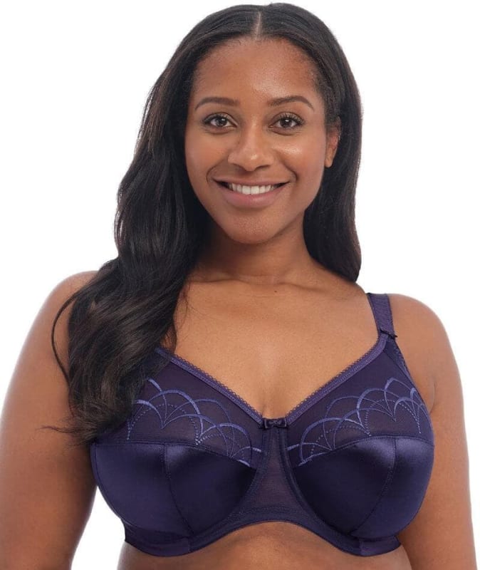 Elomi Cate Underwired Full Cup Banded Bra - Ink Bras