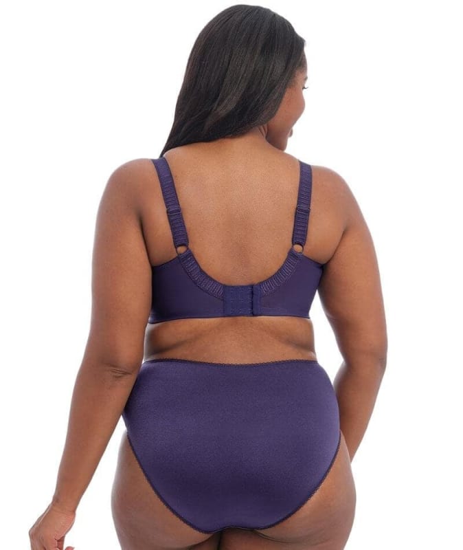 Elomi Cate Underwired Full Cup Banded Bra - Ink Bras 