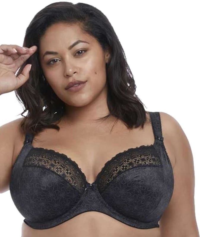 Elomi Kim Underwired Plunge Bra - Black Bras