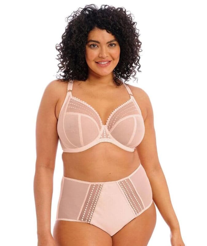 Elomi Matilda Underwired Plunge Bra - Pearl Blush Bras 