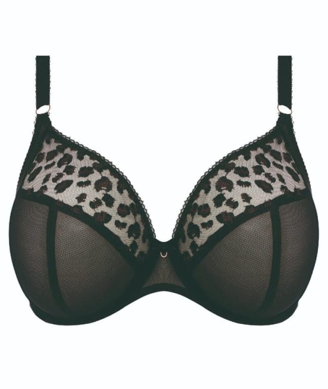 Elomi Namrah Underwired Bandless Plunge Bra - Jet Bras