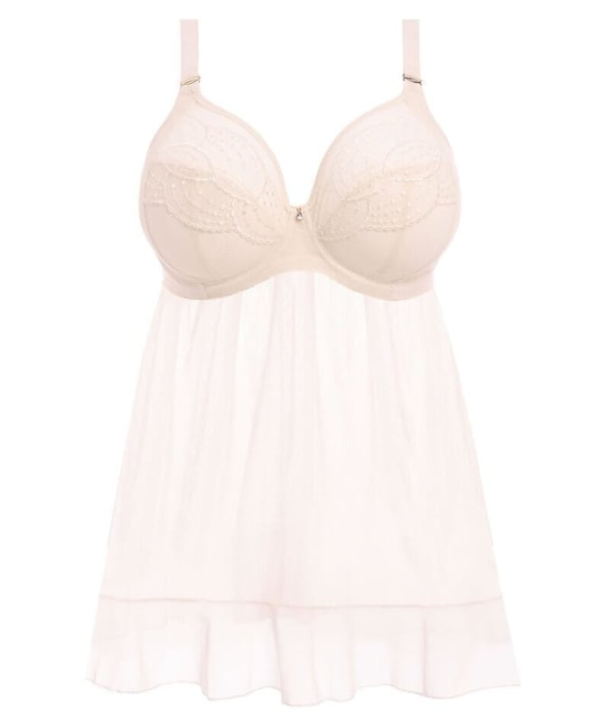 Elomi Priya Underwired Babydoll - Vanilla Babydoll / Chemise