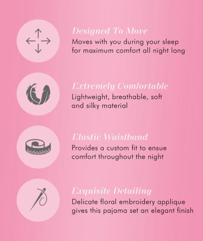 Exquisite Form Short Sleeve Pajamas - Sangria Sleep / Lounge