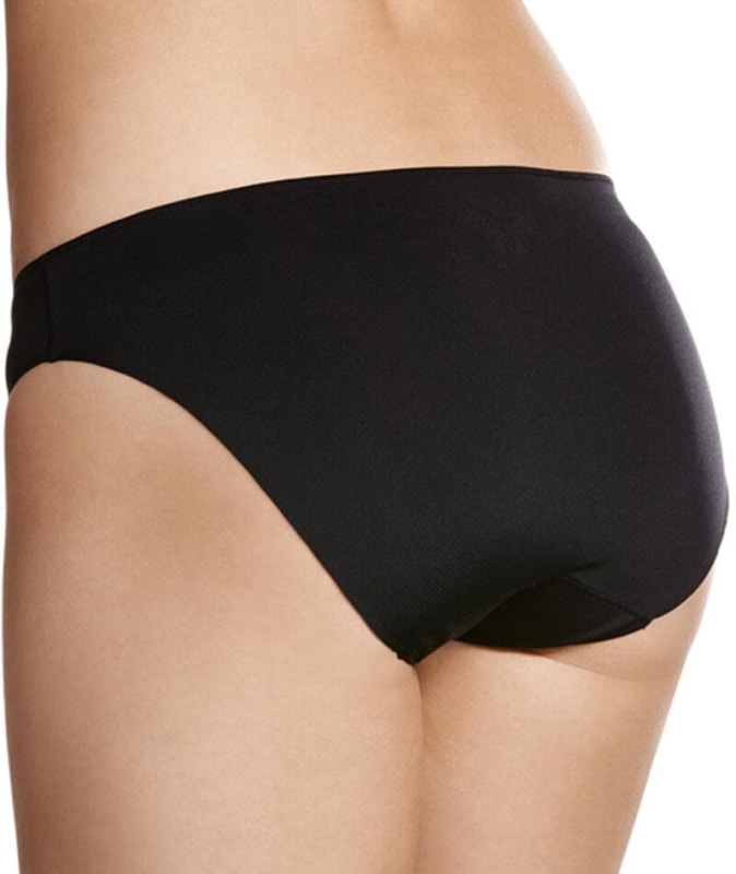 Jockey No Panty Line Promise Next Generation Microfiber Bikini -Black Knickers