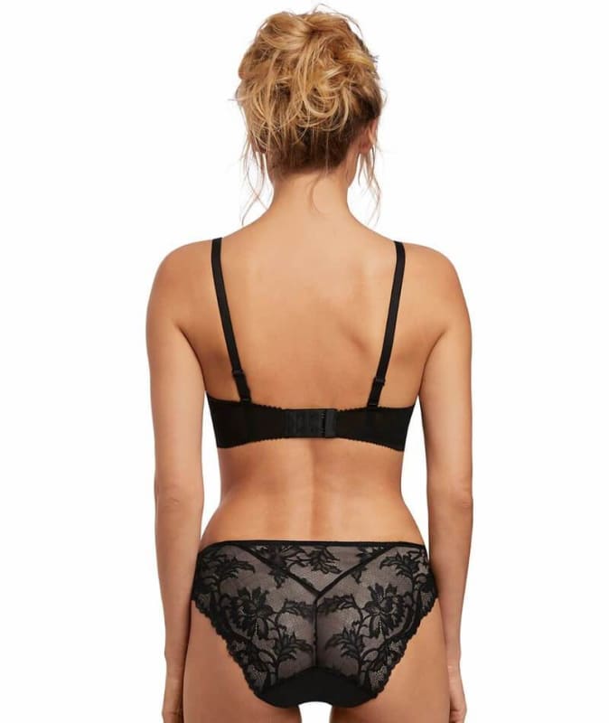 Fantasie Bronte Underwire Vertical Seam Bra - Black Bras 