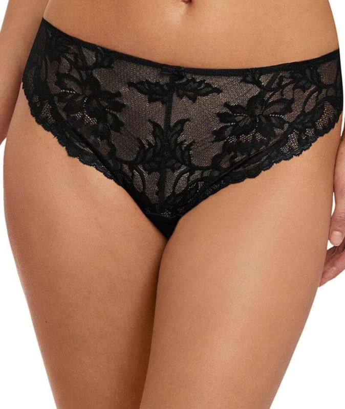 Fantasie Bronte Brief - Black Knickers 8 Black