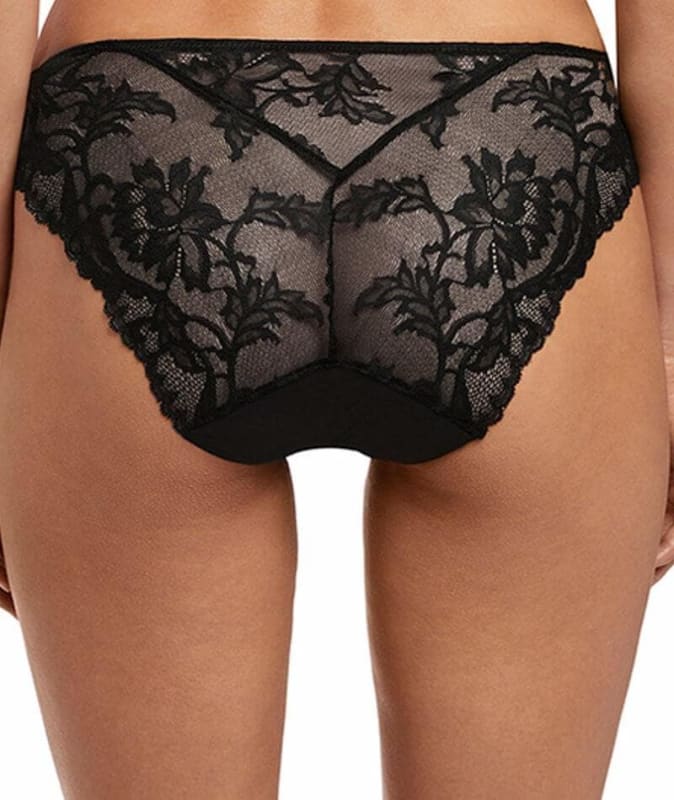 Fantasie Bronte Brief - Black Knickers