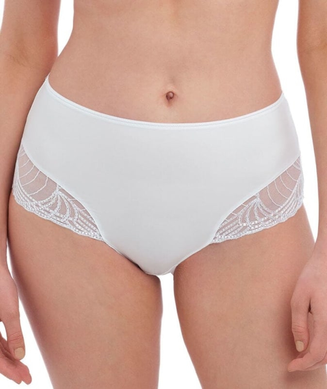 Fantasie Adelle Full Brief - White Knickers