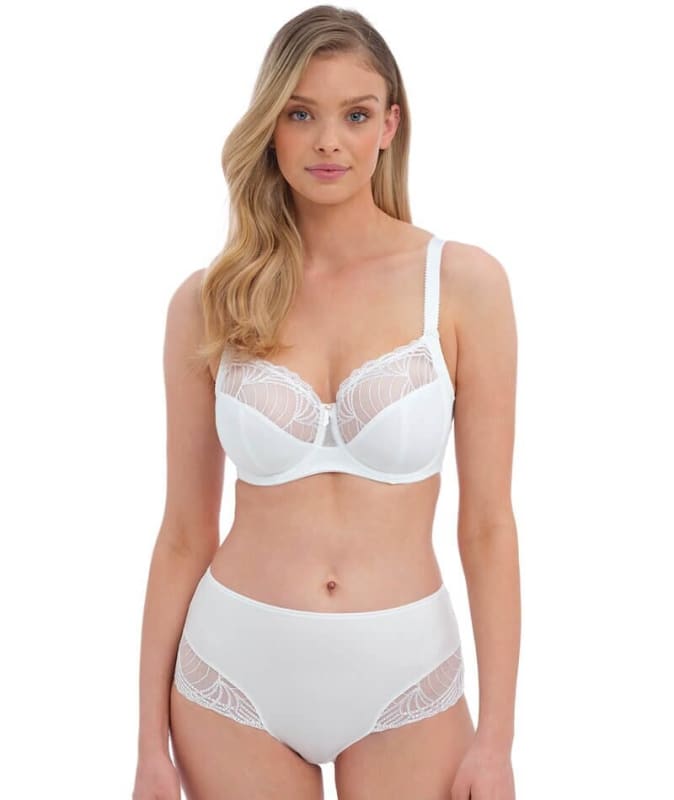 Fantasie Adelle Full Brief - White Knickers