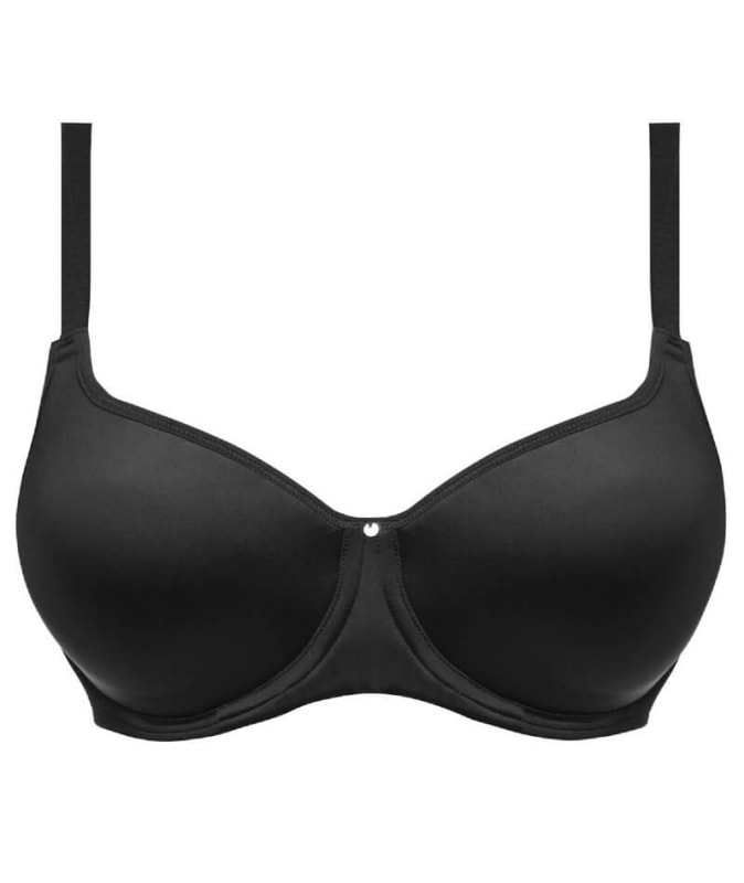 Fantasie Aura Underwire Moulded T-Shirt Bra - Black Bras 