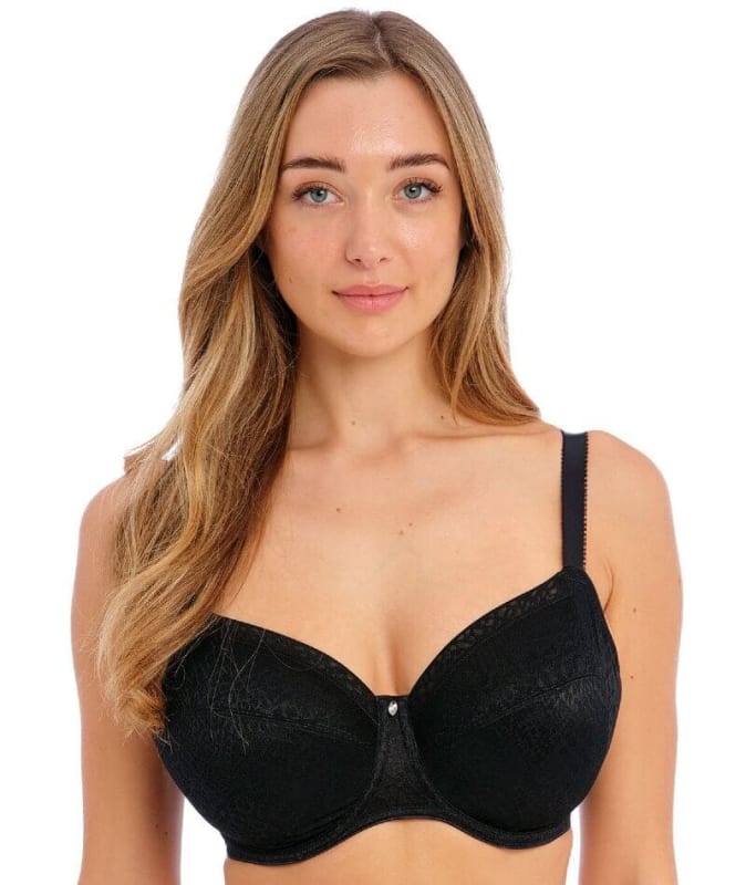 Fantasie Envisage Underwired Full Cup Side Support Bra - Black Bras