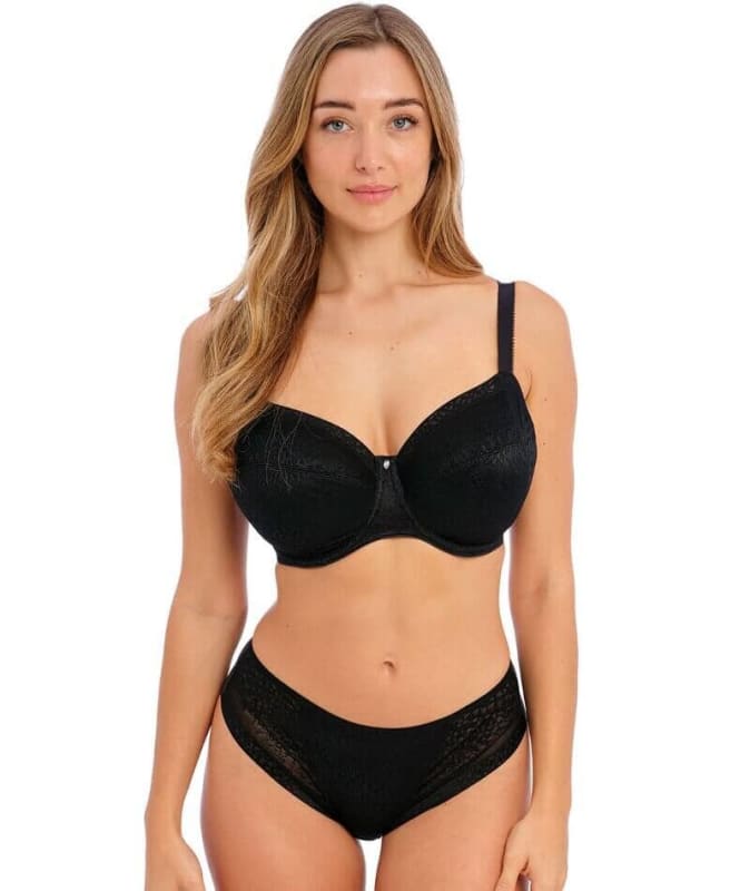 Fantasie Envisage Underwired Full Cup Side Support Bra - Black Bras