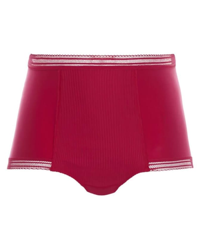 Fantasie Fusion High Waist Brief - Red Knickers
