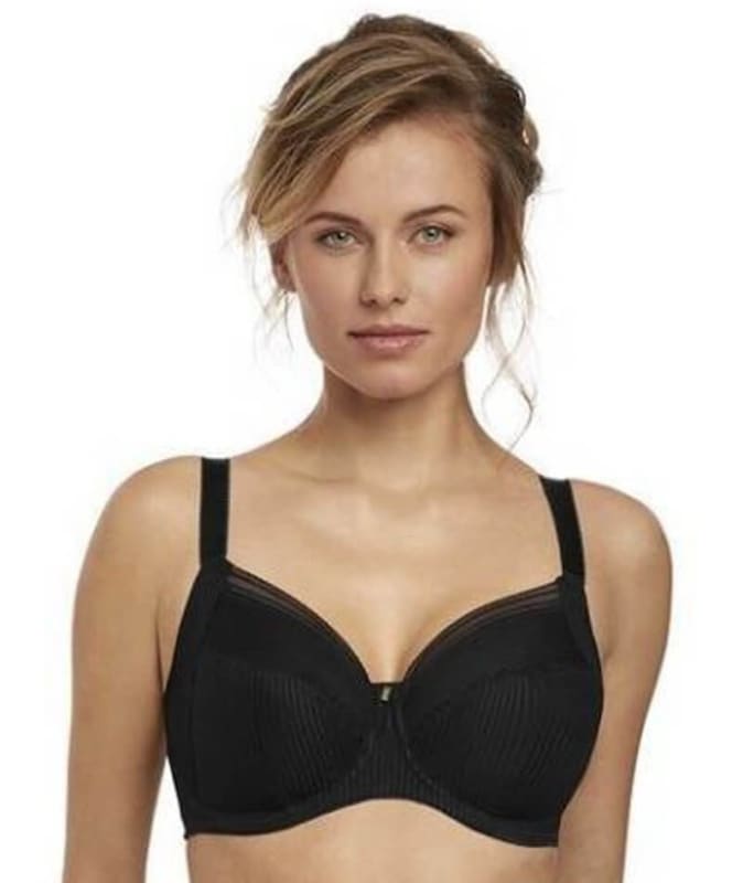 Fantasie Fusion Underwired Full Cup Side Support Bra - Black Bras