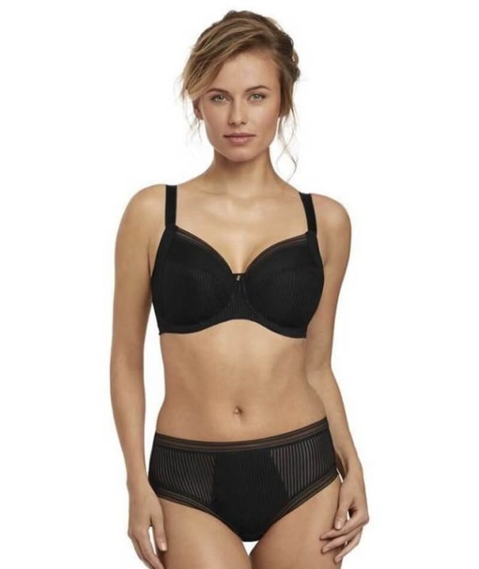 Fantasie Fusion Underwired Full Cup Side Support Bra - Black Bras