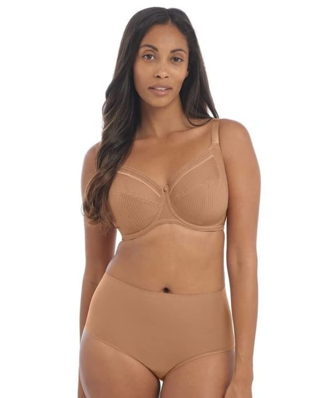 Fantasie Fusion Underwired Full Cup Side Support Bra - Cinnamon Bras