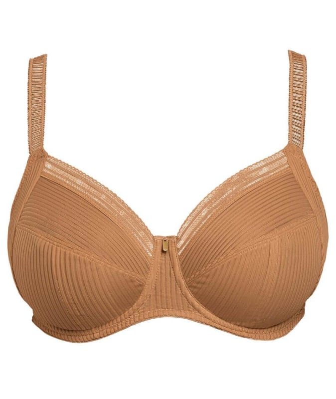 Fantasie Fusion Underwired Full Cup Side Support Bra - Cinnamon Bras