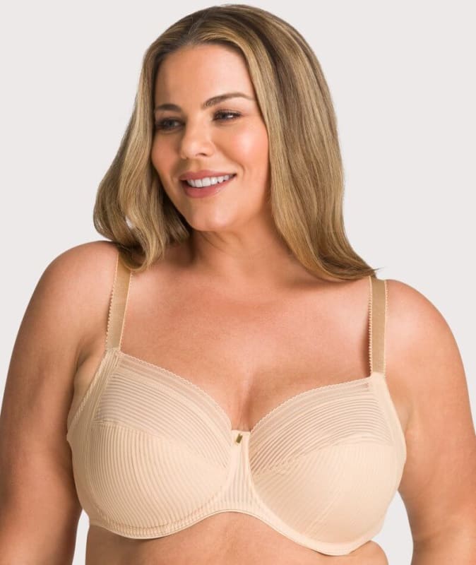 Fantasie Fusion Underwired Full Cup Side Support Bra - Sand Bras