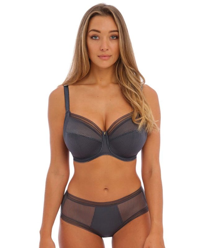 Fantasie Fusion Underwired Full Cup Side Support Bra - Slate Bras
