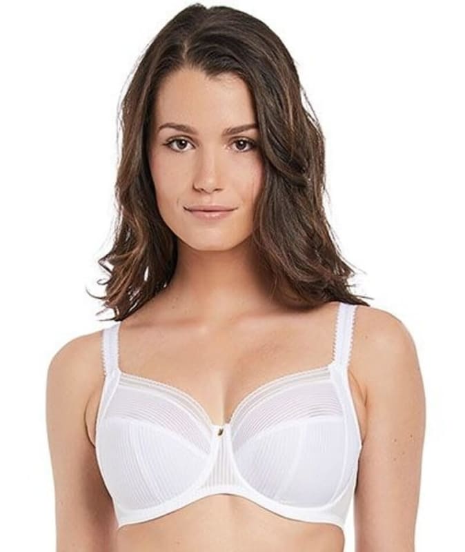 Fantasie Fusion Underwired Full Cup Side Support Bra - White Bras