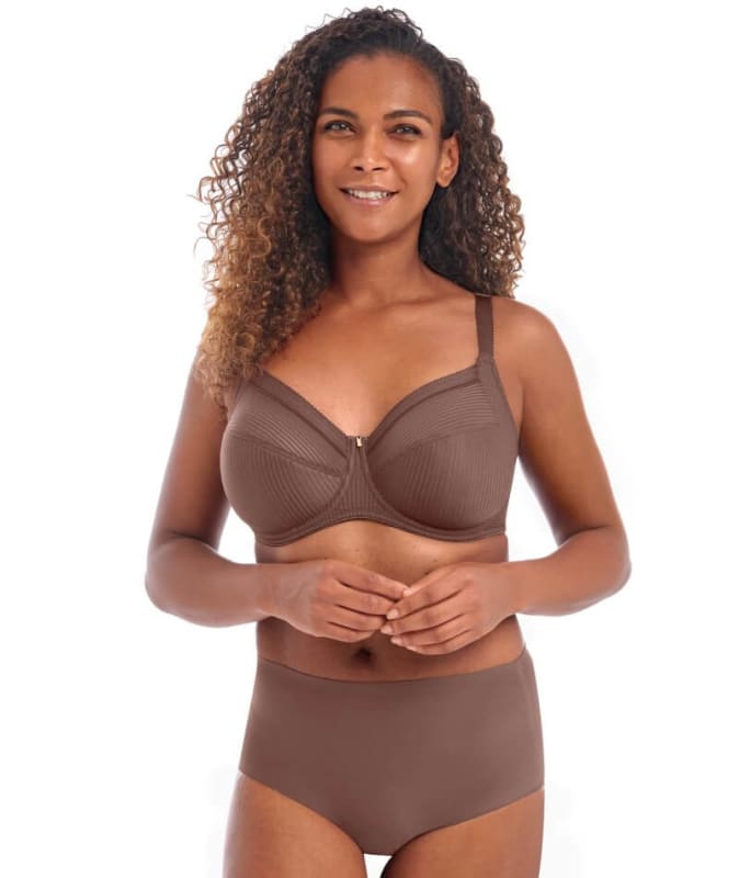 Fantasie Smoothease Invisible Stretch Full Brief - Coffee Roast Knickers