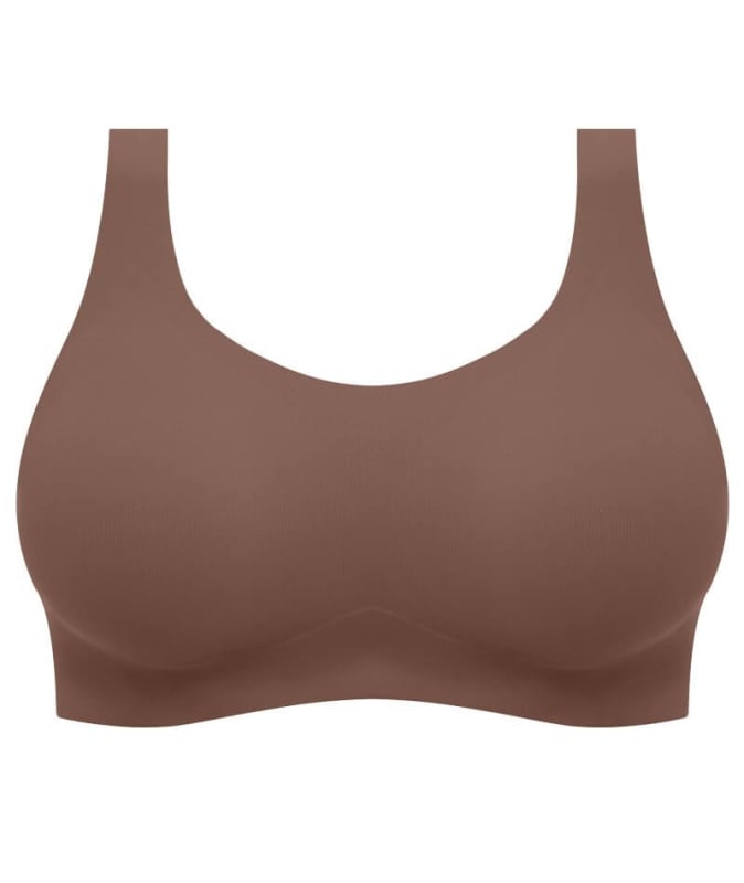 Fantasie Smoothease Non-Wired Bralette - Coffee Roast Bras