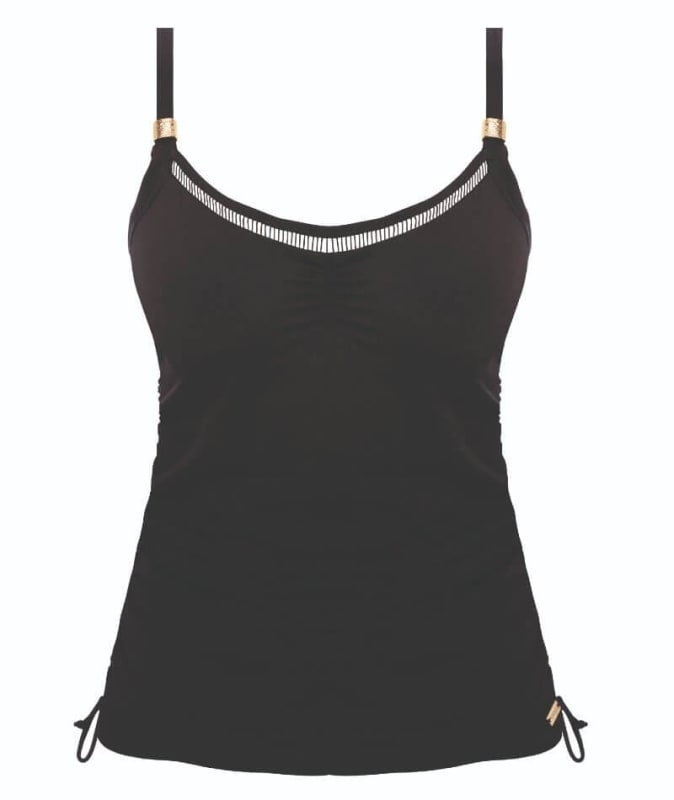Fantasie Swim East Hampton Underwire Adjustable Side Tankini - Black Swim