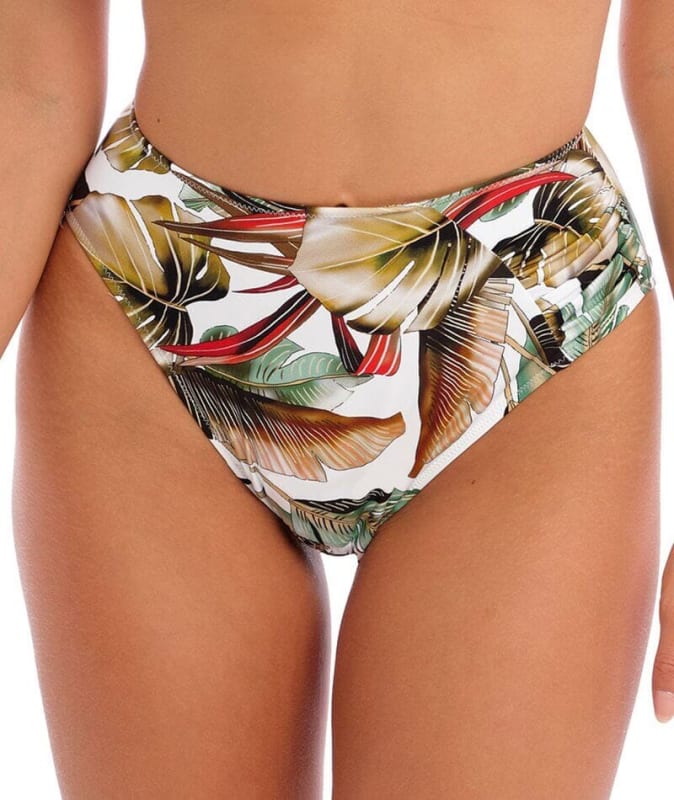 Fantasie Swim Kinabalu High Waist Bikini Brief - Jungle Swim