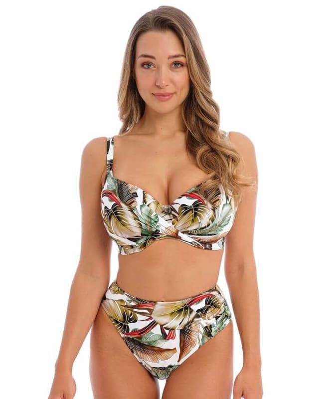 Fantasie Swim Kinabalu High Waist Bikini Brief - Jungle Swim 