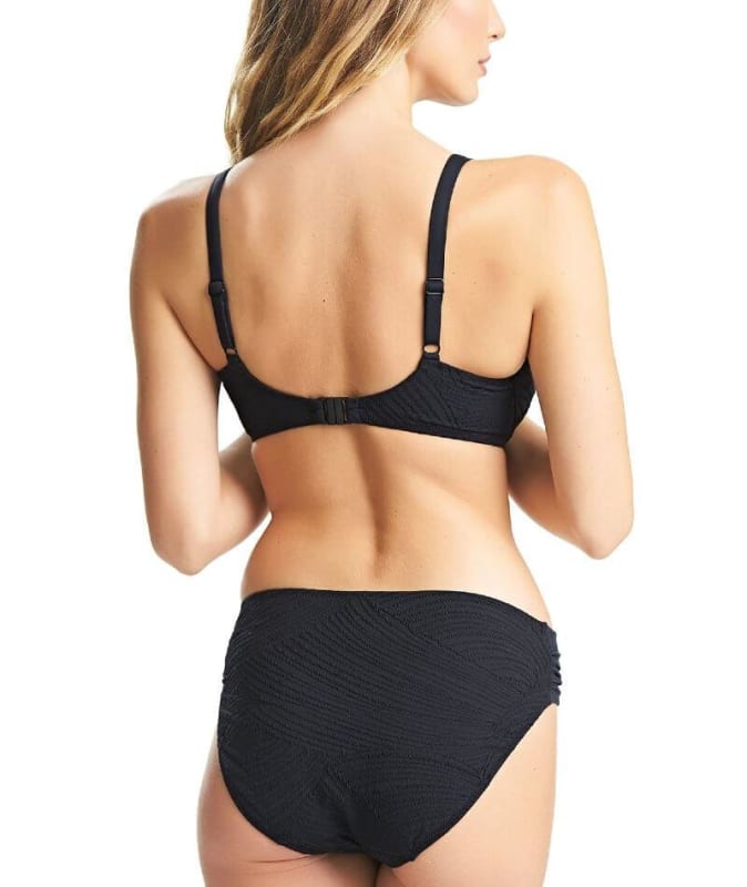 Fantasie Swim Ottawa Mid Rise Brief - Black Swim