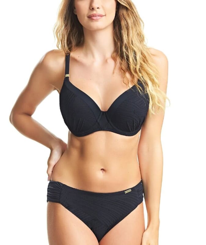Fantasie Swim Ottawa Mid Rise Brief - Black Swim
