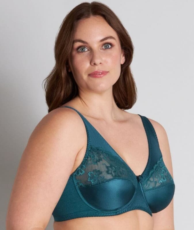 Fayreform Classic Underwire Bra - Deep Teal Bras 