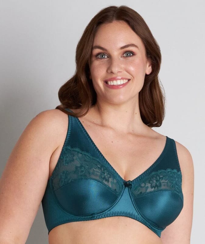 Fayreform Classic Underwire Bra - Deep Teal Bras 
