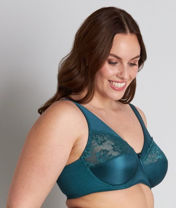 Fayreform Classic Underwire Bra - Deep Teal Bras 