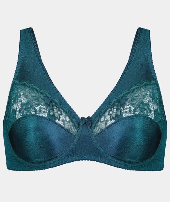 Fayreform Classic Underwire Bra - Deep Teal Bras 