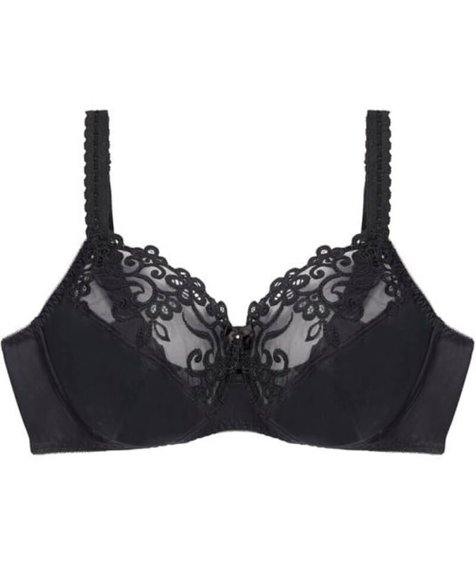 Fayreform Coral Underwire Bra - Black Bras