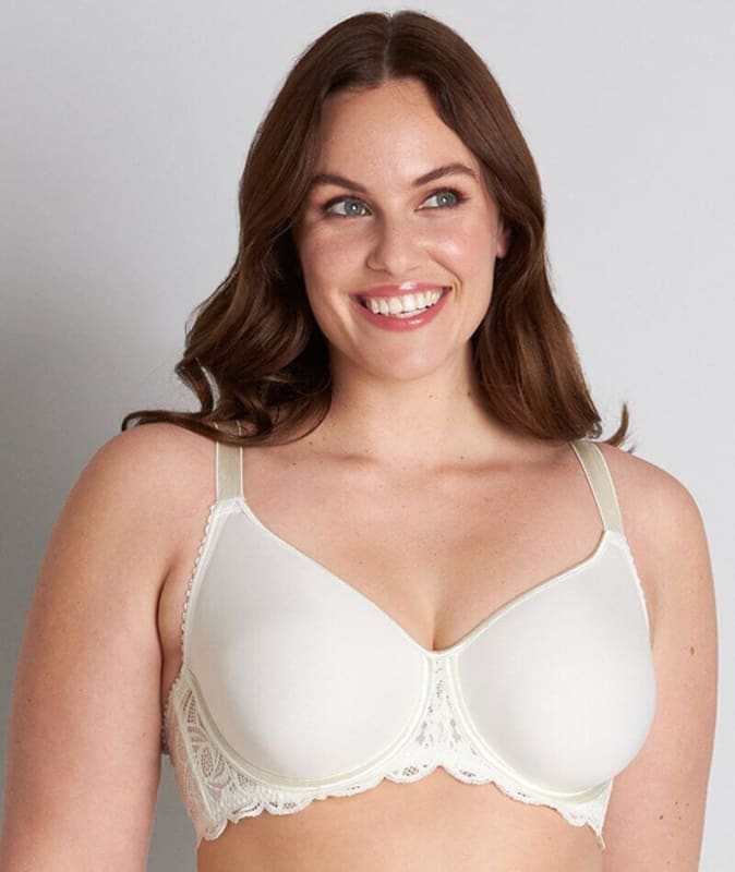 Fayreform Lace Perfect Contour Spacer Bra - Egret Bras